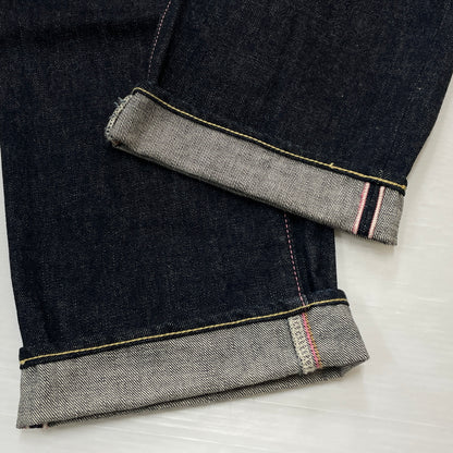 【中古品】【メンズ】 MOMOTARO JEANS モモタロウ ジーンズ TIGHT STRAIGHT DENIM PANTS NoO.0705SP 出陣 タイト ストレート デニム パンツ ボトムス 156-260913-sa-23-teih サイズ：36 カラー：インディゴ 万代Net店