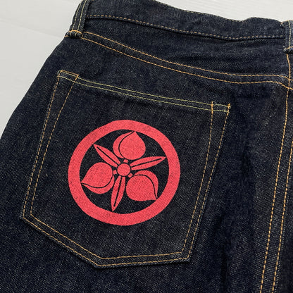 【中古品】【メンズ】 MOMOTARO JEANS モモタロウ ジーンズ TIGHT STRAIGHT DENIM PANTS NoO.0705SP 出陣 タイト ストレート デニム パンツ ボトムス 156-260913-sa-23-teih サイズ：36 カラー：インディゴ 万代Net店