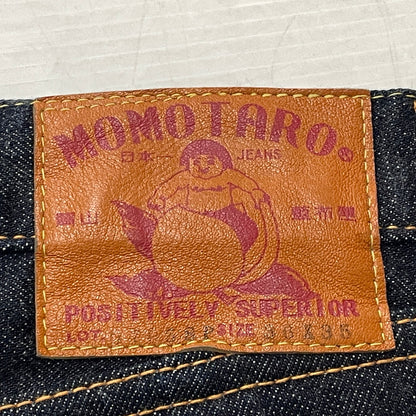 【中古品】【メンズ】 MOMOTARO JEANS モモタロウ ジーンズ TIGHT STRAIGHT DENIM PANTS NoO.0705SP 出陣 タイト ストレート デニム パンツ ボトムス 156-260913-sa-23-teih サイズ：36 カラー：インディゴ 万代Net店