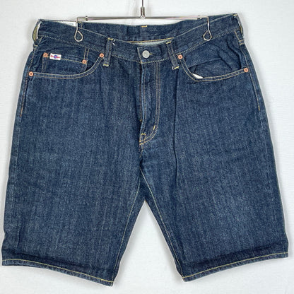 【中古品】【メンズ】 STUDIO D'ARTISAN ステュディオダ ルチザン ディー PRINT DENIM SHORTS D1652 プリント デニム ショーツ ボトムス 156-260913-sa-18-teih サイズ：34 カラー：インディゴ 万代Net店