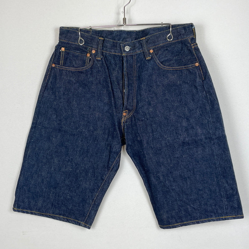 【中古品】【メンズ】 SAMURAI JEANS サムライ ジーンズ SHORT JEANS LOT17 S310SP-21OZ ショート ジーンズ 短パン 156-260913-sa-14-teih サイズ：36 カラー：インディゴ 万代Net店