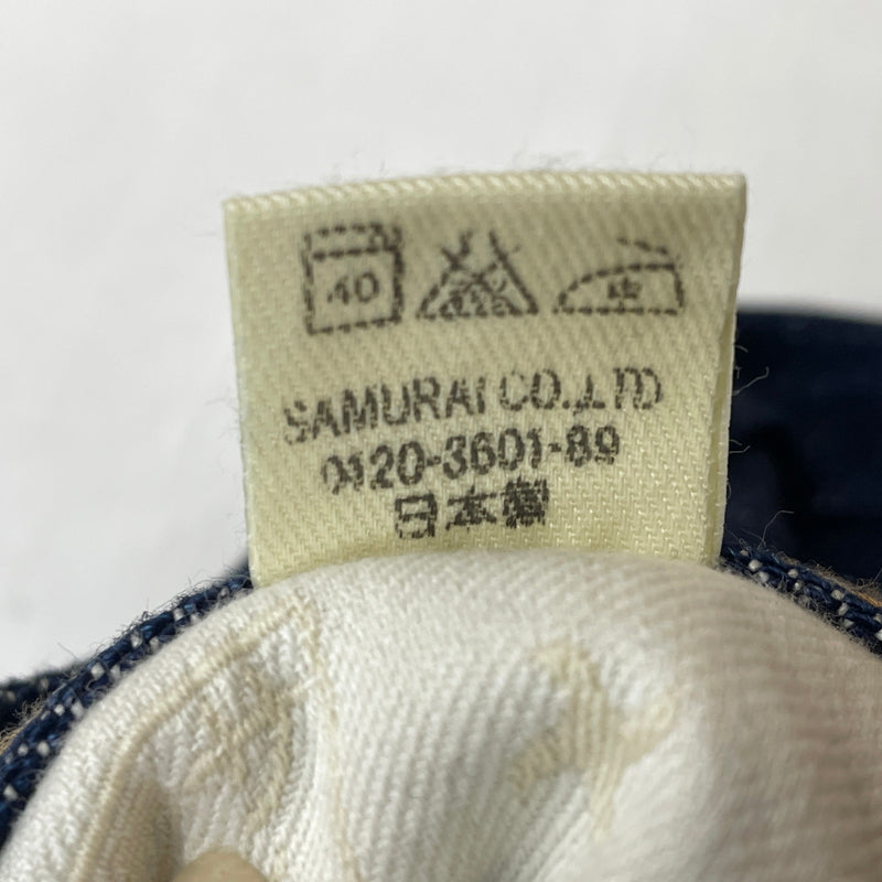 【中古品】【メンズ】 SAMURAI JEANS サムライ ジーンズ SHORT JEANS LOT17 S310SP-21OZ ショート ジーンズ 短パン 156-260913-sa-14-teih サイズ：36 カラー：インディゴ 万代Net店