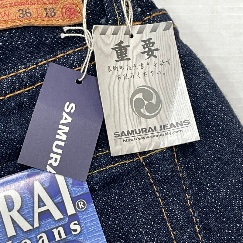 【中古品】【メンズ】 SAMURAI JEANS サムライ ジーンズ SHORT JEANS LOT17 S310SP-21OZ ショート ジーンズ 短パン 156-260913-sa-14-teih サイズ：36 カラー：インディゴ 万代Net店