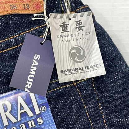 【中古品】【メンズ】 SAMURAI JEANS サムライ ジーンズ SHORT JEANS LOT17 S310SP-21OZ ショート ジーンズ 短パン 156-260913-sa-14-teih サイズ：36 カラー：インディゴ 万代Net店