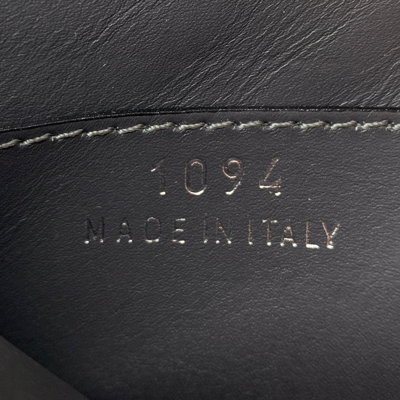 【中古品】【メンズ】 FELISI フェリージ COMPACT WALLET コンパクト クロコ ウォレット 財布 型押し 200-260915-sa-23-teih カラー：グレー系 万代Net店