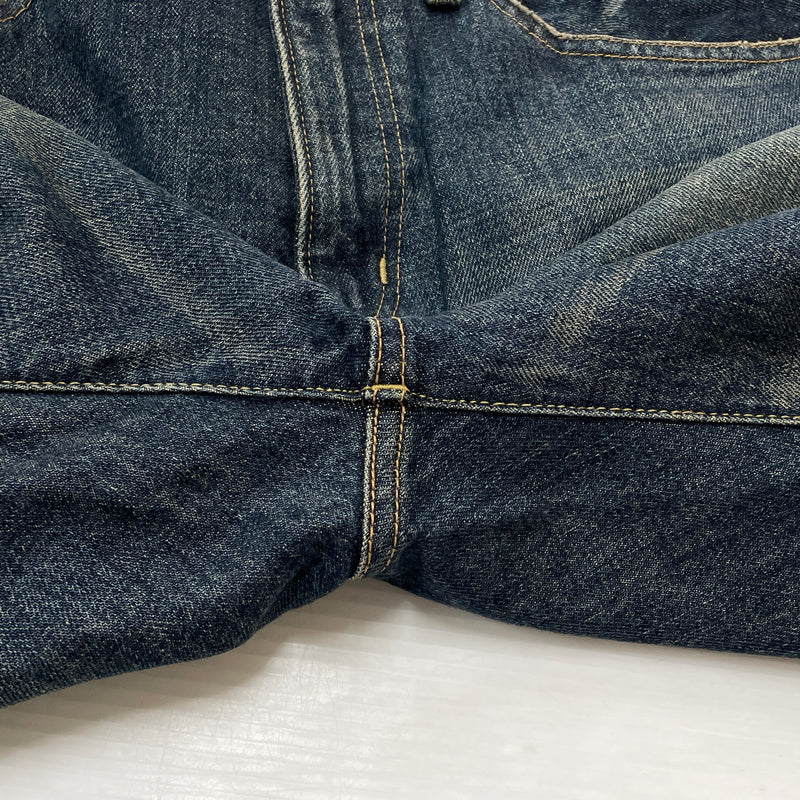 【中古品】【メンズ】 STUDIO D'ARTISAN ステュディオダ ルチザン ディー PRINT DENIM SHORTS D1543 プリント デニム ショーツ ボトムス 短パン 156-260913-sa-19-teih サイズ：34 カラー：インディゴ 万代Net店