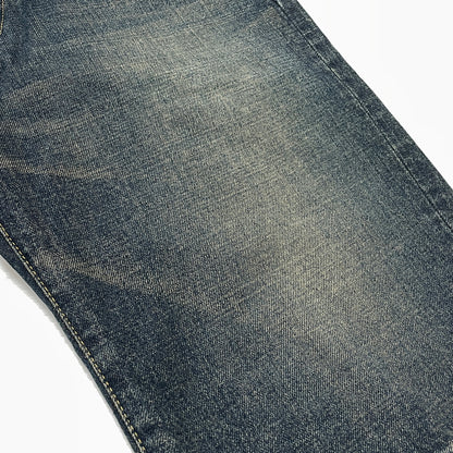【中古品】【メンズ】 STUDIO D'ARTISAN ステュディオダ ルチザン ディー PRINT DENIM SHORTS D1543 プリント デニム ショーツ ボトムス 短パン 156-260913-sa-19-teih サイズ：34 カラー：インディゴ 万代Net店