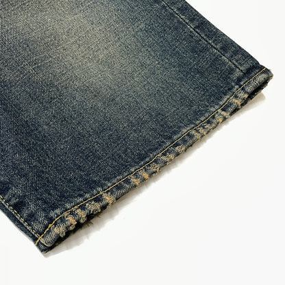 【中古品】【メンズ】 STUDIO D'ARTISAN ステュディオダ ルチザン ディー PRINT DENIM SHORTS D1543 プリント デニム ショーツ ボトムス 短パン 156-260913-sa-19-teih サイズ：34 カラー：インディゴ 万代Net店