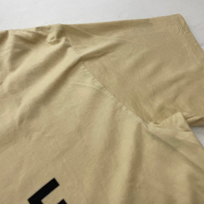 【中古品】【メンズ】 CELINE セリーヌ LOGO TEE 2X681671Q ロゴ Tシャツ 半袖 トップス 141-260913-sa-06-teih サイズ：L カラー：ベージュ系 万代Net店