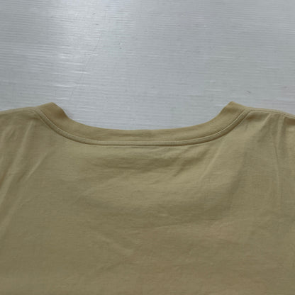 【中古品】【メンズ】 CELINE セリーヌ LOGO TEE 2X681671Q ロゴ Tシャツ 半袖 トップス 141-260913-sa-06-teih サイズ：L カラー：ベージュ系 万代Net店