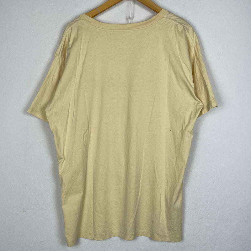 【中古品】【メンズ】 CELINE セリーヌ LOGO TEE 2X681671Q ロゴ Tシャツ 半袖 トップス 141-260913-sa-06-teih サイズ：L カラー：ベージュ系 万代Net店