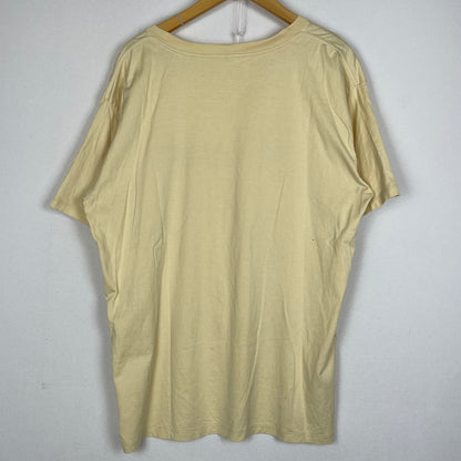【中古品】【メンズ】 CELINE セリーヌ LOGO TEE 2X681671Q ロゴ Tシャツ 半袖 トップス 141-260913-sa-06-teih サイズ：L カラー：ベージュ系 万代Net店
