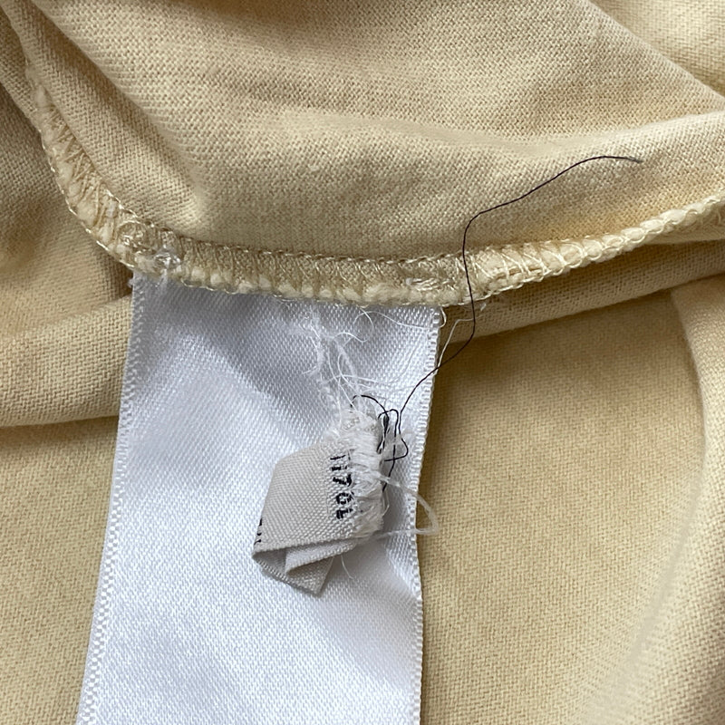 【中古品】【メンズ】 CELINE セリーヌ LOGO TEE 2X681671Q ロゴ Tシャツ 半袖 トップス 141-260913-sa-06-teih サイズ：L カラー：ベージュ系 万代Net店