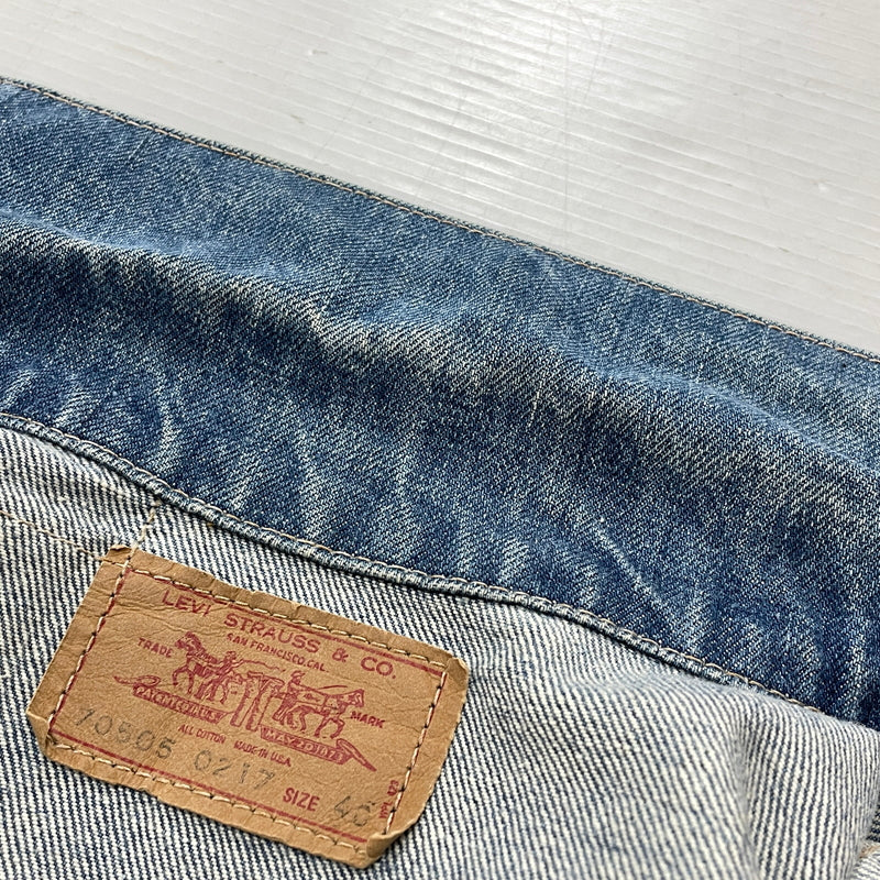 【中古品】【メンズ】 LEVI’S リーバイス 529 70505-0217 DENIM JACKET デニム ジャケット アウター 145-260913-sa-10-teih サイズ：40 カラー：インディゴ 万代Net店