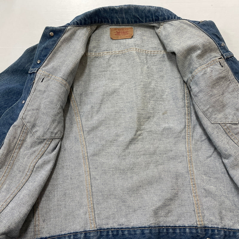 【中古品】【メンズ】 LEVI’S リーバイス 529 70505-0217 DENIM JACKET デニム ジャケット アウター 145-260913-sa-10-teih サイズ：40 カラー：インディゴ 万代Net店