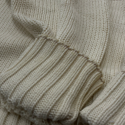 【現状渡し品】【メンズ】 POLO RALPH LAUREN ポロ ラルフローレン 90’s THE STARS＆STRIPES KNIT 90年代 ザ スターズ アンド ストライプ ニット 長袖 トップス 145-260913-sa-01-teih サイズ：L カラー：アイボリー 万代Net店