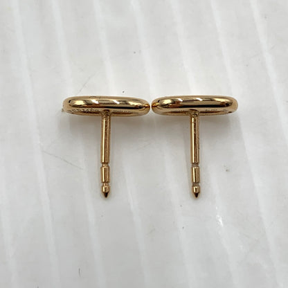 【中古品】【メンズ/レディース】 HERMES エルメス シェーヌダンクル ファランドール ピアス TPM 両耳用 Au750 182-260914-ko-04-teih カラー：ゴールド 万代Net店