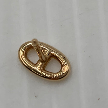 【中古品】【メンズ/レディース】 HERMES エルメス シェーヌダンクル ファランドール ピアス TPM 両耳用 Au750 182-260914-ko-04-teih カラー：ゴールド 万代Net店