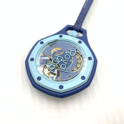 【中古品】【メンズ/レディース】 SWATCH スウォッチ × Audemars Piguet オーデマピゲ 別注 コラボ ROYAL POP LAN BA BLUE ロイヤル ポップ ランバ 時計 アクセサリー 197-260914-ko-03-teih カラー：ブルー 万代Net店