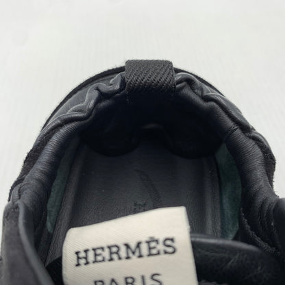 【中古品】【メンズ/レディース】 HERMES エルメス ジェット スニーカー 靴 シューズ 183-260914-ko-02-teih サイズ：36 カラー：ブラック 万代Net店