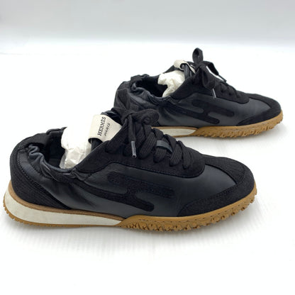 【中古品】【メンズ/レディース】 HERMES エルメス ジェット スニーカー 靴 シューズ 183-260914-ko-02-teih サイズ：36 カラー：ブラック 万代Net店