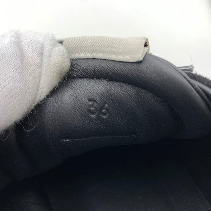 【中古品】【メンズ/レディース】 HERMES エルメス ジェット スニーカー 靴 シューズ 183-260914-ko-02-teih サイズ：36 カラー：ブラック 万代Net店