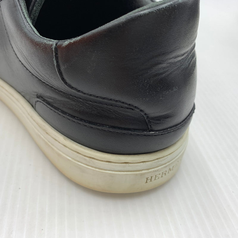 【現状渡し品】【メンズ】 HERMES エルメス デイ ストラップ スニーカー 靴 シューズ 182-260914-ko-01-teih サイズ：40 カラー：ブラック 万代Net店