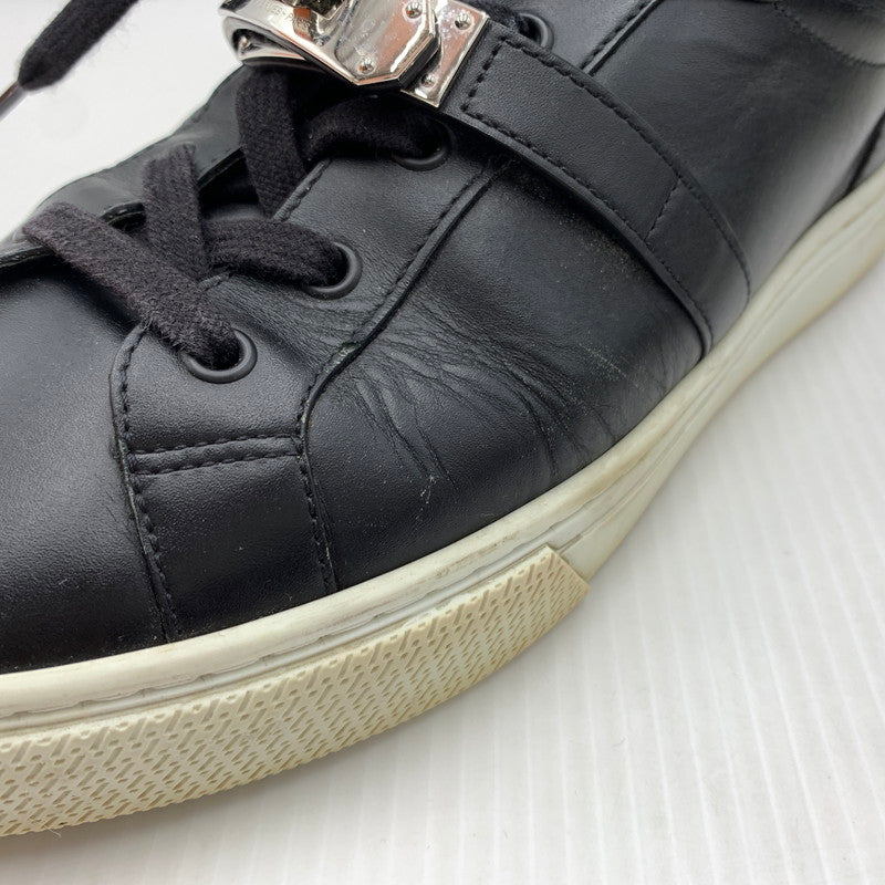 【現状渡し品】【メンズ】 HERMES エルメス デイ ストラップ スニーカー 靴 シューズ 182-260914-ko-01-teih サイズ：40 カラー：ブラック 万代Net店