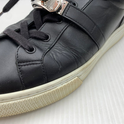 【現状渡し品】【メンズ】 HERMES エルメス デイ ストラップ スニーカー 靴 シューズ 182-260914-ko-01-teih サイズ：40 カラー：ブラック 万代Net店