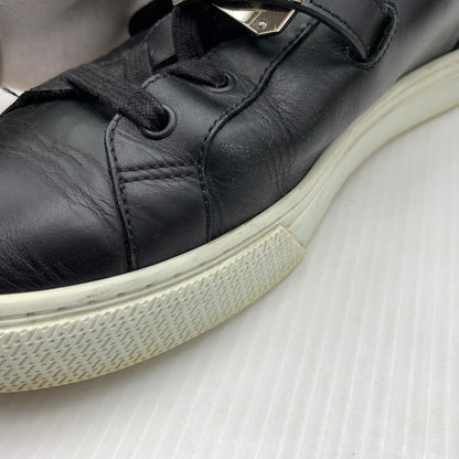 【現状渡し品】【メンズ】 HERMES エルメス デイ ストラップ スニーカー 靴 シューズ 182-260914-ko-01-teih サイズ：40 カラー：ブラック 万代Net店