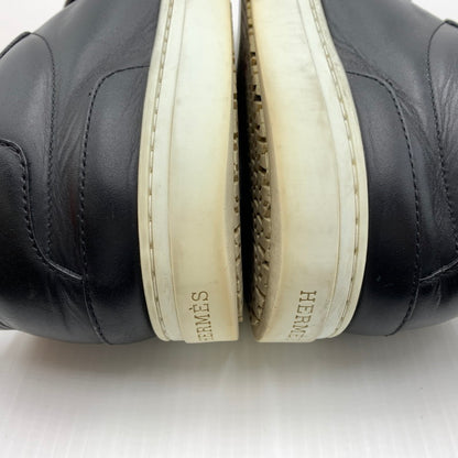 【現状渡し品】【メンズ】 HERMES エルメス デイ ストラップ スニーカー 靴 シューズ 182-260914-ko-01-teih サイズ：40 カラー：ブラック 万代Net店