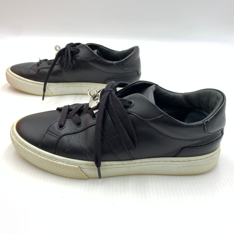 【現状渡し品】【メンズ】 HERMES エルメス デイ ストラップ スニーカー 靴 シューズ 182-260914-ko-01-teih サイズ：40 カラー：ブラック 万代Net店