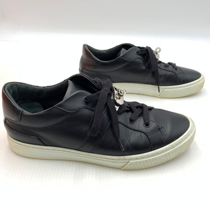 【現状渡し品】【メンズ】 HERMES エルメス デイ ストラップ スニーカー 靴 シューズ 182-260914-ko-01-teih サイズ：40 カラー：ブラック 万代Net店
