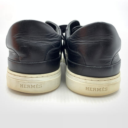 【現状渡し品】【メンズ】 HERMES エルメス デイ ストラップ スニーカー 靴 シューズ 182-260914-ko-01-teih サイズ：40 カラー：ブラック 万代Net店