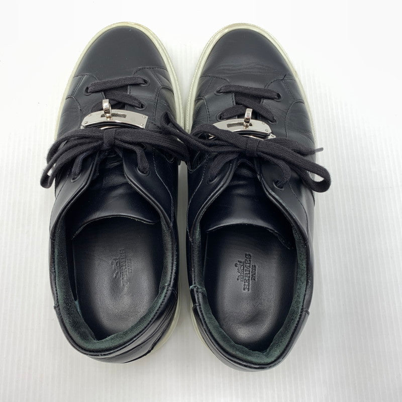 【現状渡し品】【メンズ】 HERMES エルメス デイ ストラップ スニーカー 靴 シューズ 182-260914-ko-01-teih サイズ：40 カラー：ブラック 万代Net店