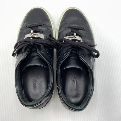 【現状渡し品】【メンズ】 HERMES エルメス デイ ストラップ スニーカー 靴 シューズ 182-260914-ko-01-teih サイズ：40 カラー：ブラック 万代Net店