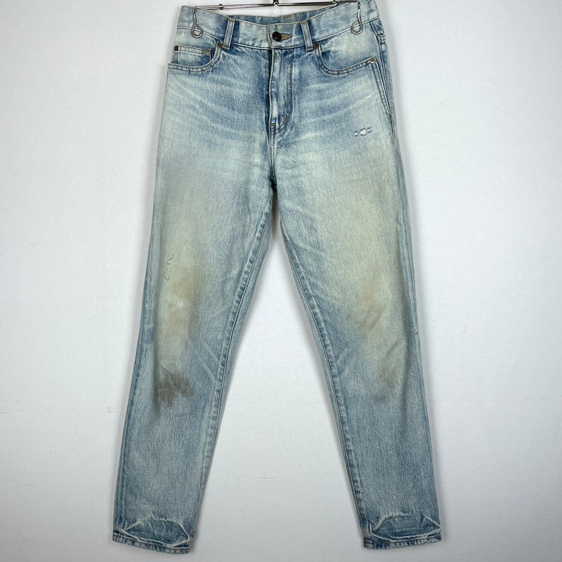 【中古品】【メンズ】 SAINT LAURENT サンローラン DENIM PANTS 644678 Y372Z デニム パンツ ボトムス ジーンズ 152-260913-sa-11-teih サイズ：27 カラー：インディゴ 万代Net店