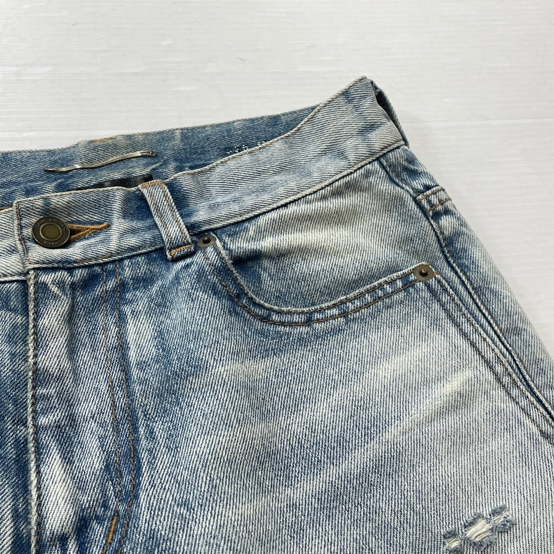 【中古品】【メンズ】 SAINT LAURENT サンローラン DENIM PANTS 644678 Y372Z デニム パンツ ボトムス ジーンズ 152-260913-sa-11-teih サイズ：27 カラー：インディゴ 万代Net店