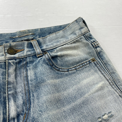 【中古品】【メンズ】 SAINT LAURENT サンローラン DENIM PANTS 644678 Y372Z デニム パンツ ボトムス ジーンズ 152-260913-sa-11-teih サイズ：27 カラー：インディゴ 万代Net店