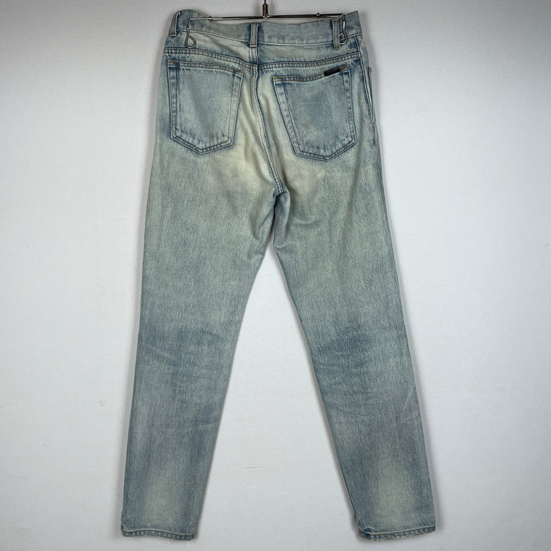 【中古品】【メンズ】 SAINT LAURENT サンローラン DENIM PANTS 644678 Y372Z デニム パンツ ボトムス ジーンズ 152-260913-sa-11-teih サイズ：27 カラー：インディゴ 万代Net店