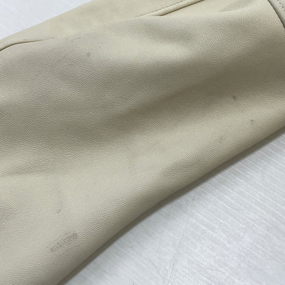 【中古品】【メンズ】 JACKROSE ジャックローズ RAM LEATHER RIDERS JACKET ラム レザー ライダース ジャケット アウター 147-260913-sa-08-teih サイズ：4 カラー：ホワイト 万代Net店