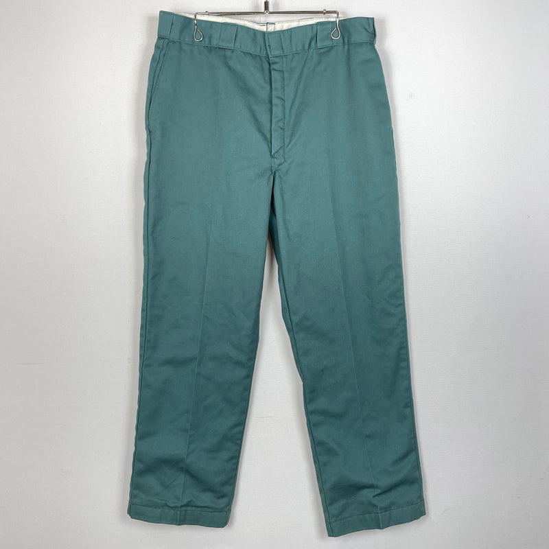 【中古品】【メンズ】 DICKIES ディッキーズ 80’s VINTAGE MINI TAG WORK PANTS 874 80年代 ヴィンテージ チビ タグ ワーク パンツ ボトムス 156-260913-sa-24-teih サイズ：不明 カラー：GREEN 万代Net店