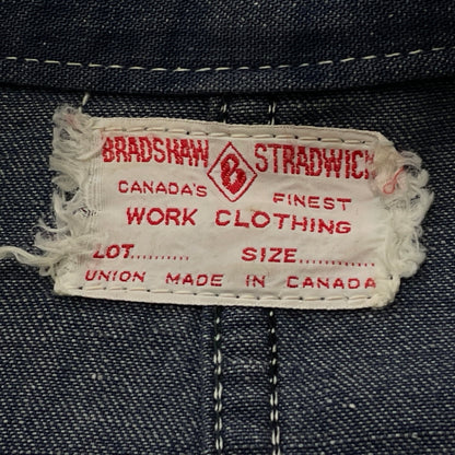 【中古品】【メンズ】 BROTHERHOOD ブラザー フッド 50’s ~ 60’s VINTAGE DENIM COVERALLS 50 ～ 60年代 ヴィンテージ デニム カバーオール アウター 145-260913-sa-02-teih サイズ：不明 カラー：インディゴ 万代Net店