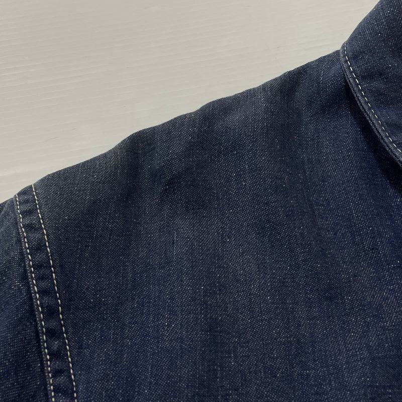 【中古品】【メンズ】 BROTHERHOOD ブラザー フッド 50’s ~ 60’s VINTAGE DENIM COVERALLS 50 ～ 60年代 ヴィンテージ デニム カバーオール アウター 145-260913-sa-02-teih サイズ：不明 カラー：インディゴ 万代Net店
