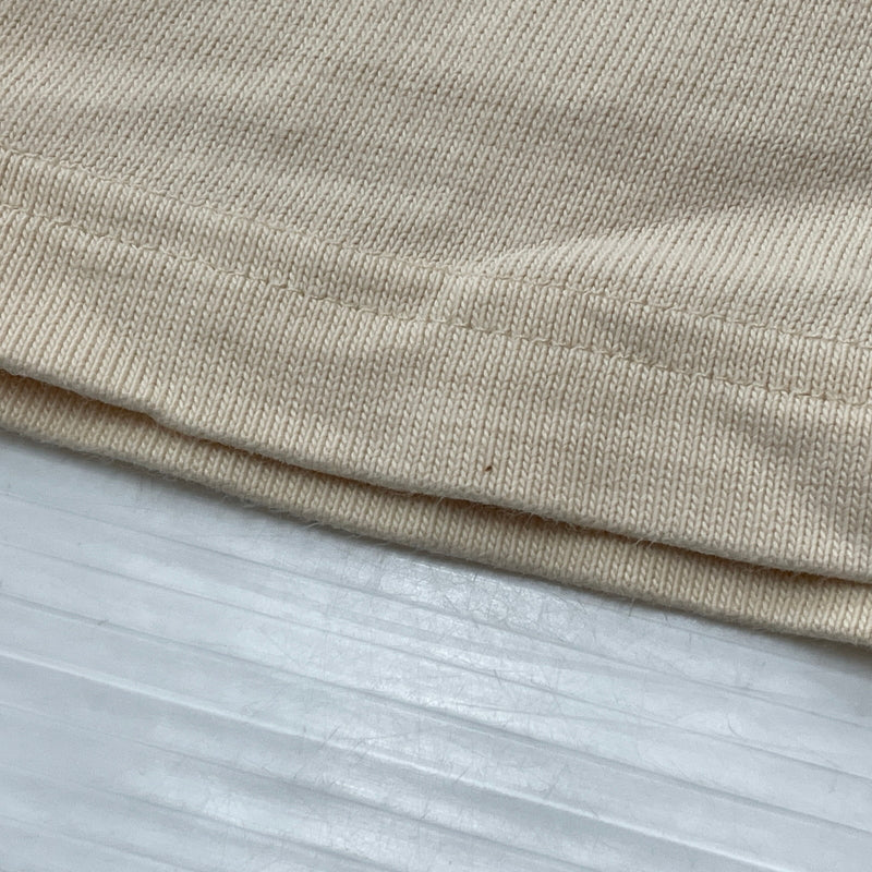 【現状渡し品】【メンズ】 POLO RALPH LAUREN ポロ ラルフ ローレン 90's LAGER L/S SHIRT 90年代 ラガー ロングリーブ シャツ 長袖 トップス 145-260913-sa-04-teih サイズ：L カラー：アイボリー×レッド 万代Net店