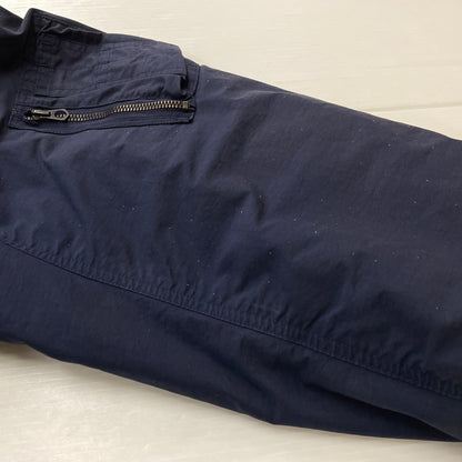 【現状渡し品】【メンズ】 POLO RALPH LAUREN ポロ ラルフ ローレン 90's MA-1 JACKET 90年代 エムエーワン ジャケット アウター 145-260913-sa-05-teih サイズ：XL カラー：ネイビー 万代Net店