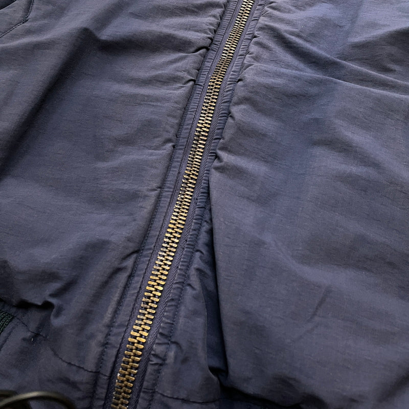 【現状渡し品】【メンズ】 POLO RALPH LAUREN ポロ ラルフ ローレン 90's MA-1 JACKET 90年代 エムエーワン ジャケット アウター 145-260913-sa-05-teih サイズ：XL カラー：ネイビー 万代Net店