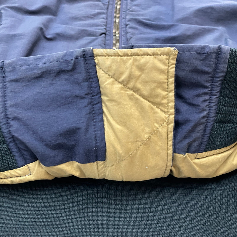 【現状渡し品】【メンズ】 POLO RALPH LAUREN ポロ ラルフ ローレン 90's MA-1 JACKET 90年代 エムエーワン ジャケット アウター 145-260913-sa-05-teih サイズ：XL カラー：ネイビー 万代Net店