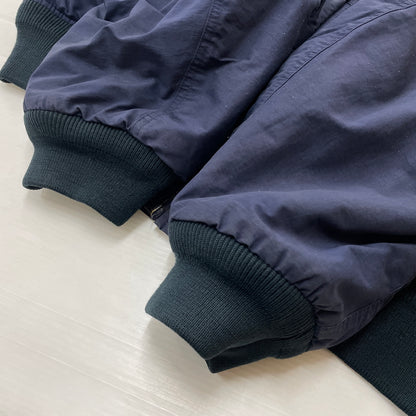 【現状渡し品】【メンズ】 POLO RALPH LAUREN ポロ ラルフ ローレン 90's MA-1 JACKET 90年代 エムエーワン ジャケット アウター 145-260913-sa-05-teih サイズ：XL カラー：ネイビー 万代Net店