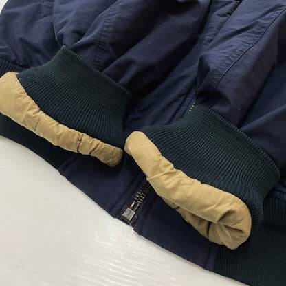 【現状渡し品】【メンズ】 POLO RALPH LAUREN ポロ ラルフ ローレン 90's MA-1 JACKET 90年代 エムエーワン ジャケット アウター 145-260913-sa-05-teih サイズ：XL カラー：ネイビー 万代Net店